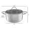 Hastings Home 6 Quart Stock Pot Stainless Steel with Lid, Compatible with Electric, Gas, Induction or Gas Cooktops 572884AZO - alternate 2